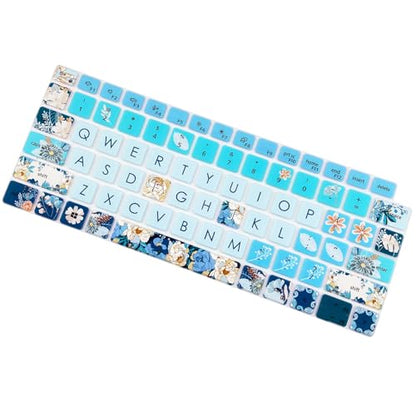 Silicone Keyboard Cover Skin for Dell Latitude 3000 3340 13.3"(2023)/ 5320 5330 5340 5350 13.3"/ 7320 7330 7340 7350,Peony - color: Peony
