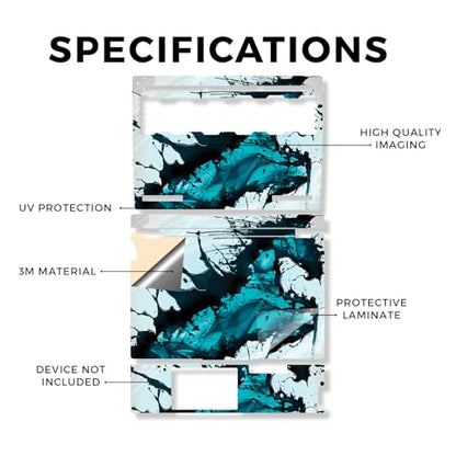 Laptop Skin Compatible with Lenovo Legion 5 Gaming Laptop (15IRX9) 2024 - Wild Splash - Premium 3M Vinyl Protective Wrap Decal Cover - Easy to Apply | Crafted in the USA - color: Wild Splash, size: Legion 5 Gaming (15IRX9) 2024 Full Cover Skin, style: Mat