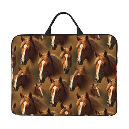 Laptop Case 14 Inch, Soft Shockproof Laptop Sleeve with Handle, Protective Bag - color: Pattern (672)