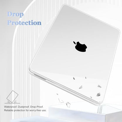 Tuiklol for 2026 MacBook Neo 13 Inch A18 Pro Chip Case, (Model A3404) Anti-Scratch Anti-Drop Slim Hard PC Shell Case with Shockproof Protective MacBook Neo Laptop Cover, Clear-Transparent - color: Clear-Transparent