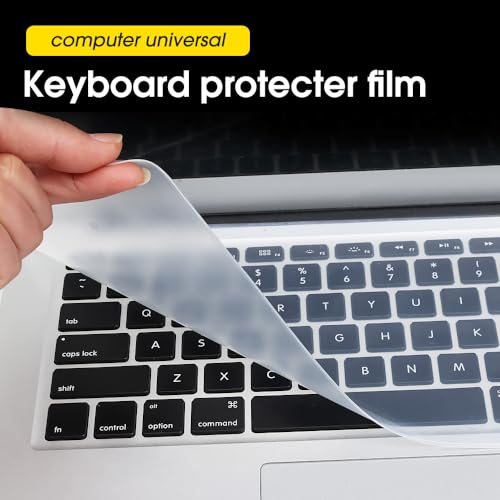 14Inch Transparent Silicone Dustproof Keyboard Film for Laptop Notebook MacBook Waterproof Clear Keypad Protector Cover ﻿ - color: 12-13 Inch