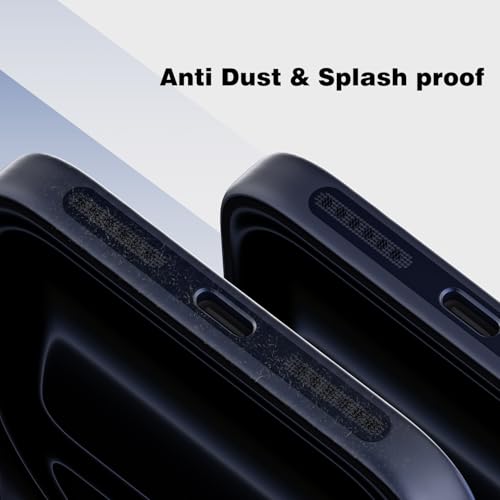 10PCS Speaker Cover Dust Mesh for iPhone 17 Pro Max / 17/17 Pro/Air / 16 / 16E / 16 Plus, Apple iPhone 16 Pro /16 Pro Max Anti Dust Proof Adhesive Earpiece Cover Protector - Blue