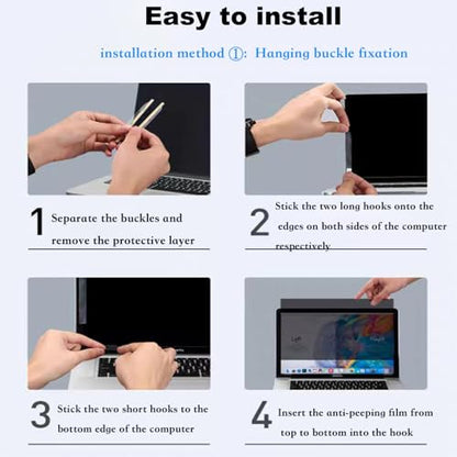 16 Inch Laptop Privacy Screen Protector Designed for HP Envy/Dell/Asus/Acer/Samsung/Lenovo,Matte Eye Protection Anti Glare Anti peep Film for All 16" with 16:10 Aspect Ratio Laptop - size: 16 Inch (16:10 Aspect Ratio)