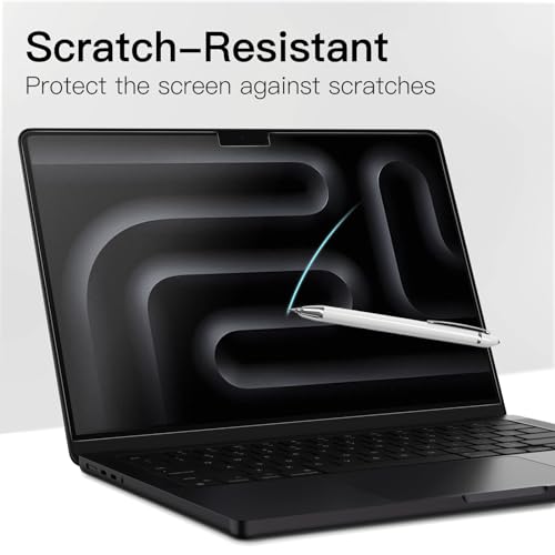 JETech Screen Protector for MacBook Pro 16-Inch (M1-M5, 2021-2026), Anti-Glare PET Matte Film, Anti-Fingerprint, 2-Pack - size: MacBook Pro 16 Inch (2021-2026)