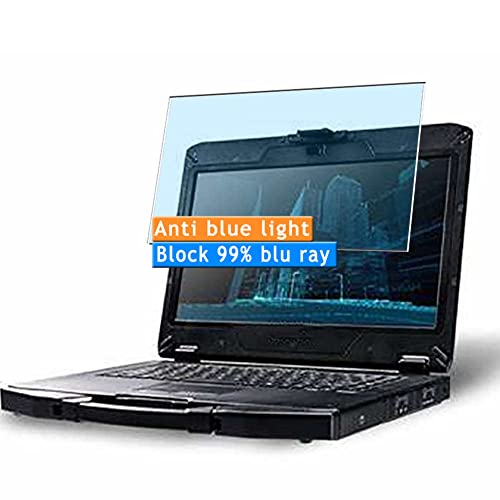 2-Pack Anti Blue Light Screen Protector, compatible with Durabook S14I Rugged Laptop 14" TPU Film Protectors Sticker [ Not Tempered Glass ]