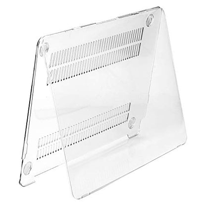 MOSISO Compatible with MacBook 12 inch Case A1534, 2017-2015, Crystal Clear | Crack & Scratch Resistant Protective Plastic Hard Shell Case Cover - color: Crystal Clear