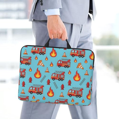 Laptop Case 14 Inch, Soft Shockproof Laptop Sleeve with Handle, Protective Bag - color: Pattern (661)
