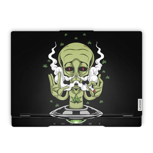 Laptop Skin Compatible with Lenovo Legion 5 Gaming Laptop (15IRX9) 2024 - Come in Peace - Premium 3M Vinyl Protective Wrap Decal Cover - Easy to Apply | Crafted in the USA - color: Come In Peace, size: Legion 5 Gaming (15IRX9) 2024 Top Skin Only, style: M