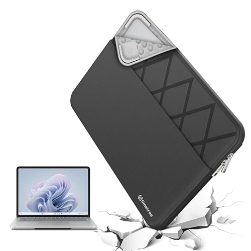 Smatree Laptop Sleeve for 13 inch Microsoft Surface Laptop Copilot+PC 2025 | for 13 inch Microsoft Surface Pro 10/9/8,13 inch SurfacePro Copilot+PC,Protective Case with Pocket(E401) - color: Elite-Black, size: for Microsoft 13 inch Surface 2025(E401)