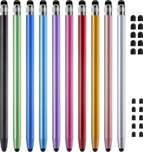 ChaoQ Stylus Pen for Touchscreen, 10Pcs Stylus Pen for iPad iPhone Android