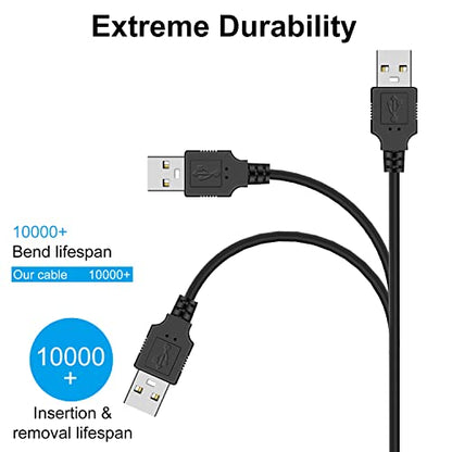 USB Cable Laptop PC Cord Compatible for USB 2.0 External 7.1CH Optical Audio Sound Card Adapter