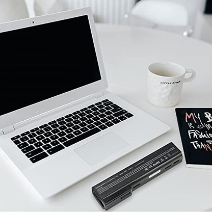 Futurebatt Laptop Battery for HP EliteBook 8460P 8460W 8470P 8560P 8570P; HP ProBook 6360B 6460B 6465B 6470B 6560B 6565B 6570B Notebook, P/N CC06 QK642AA 628666-001 630919-421 HSTNN-F08C HSTNN-OB2G - size: D255 8.86 3.15 1.38 in
