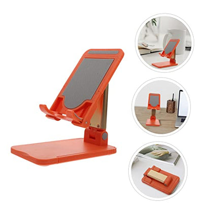 SEWACC Portable Folding Laptop Stand Laptop Riser with Heat Dissipation for Desk Use Practical Phone and Tablet Holder with Cable Management Lightweight Rack for Home Office