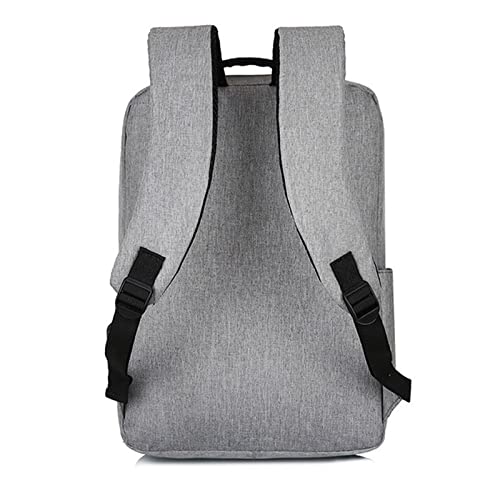 Elonglin Laptop Backpack 15.6" Travel Business Work Bag Water Resistant Daypack with USB Charging Port Black - color: Black