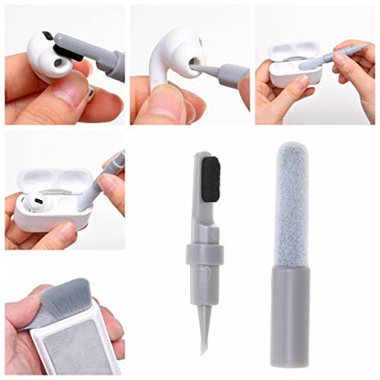 Camkix 6-in-1 Electronics Cleaning Kit - Key Puller, Flocking Sponge Cleaner, Pen Nibs, Cleaning Cloths - Keyboards, Earbuds, Hearing Aids- Cleaner for Smartphones, Laptops, PC Monitors, Cameras - size: 6-in-1 Electronics Cleaning Kit