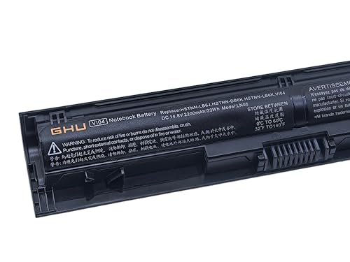 GHU VI04 Laptop Battery 33Wh Replacement for HP ProBook 450 440 455 G2, Compatible with 756743-001 756745-001 HSTNN-DB6I HSTNN-PB6I 756744-001 - style: 33 Wh/Vi04