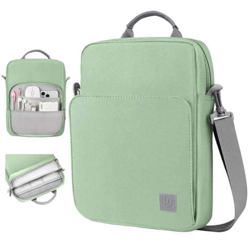 Dadanism 9-11 Inch Tablet Sleeve Bag Carrying Case with Shoulder Strap | Fits iPad (A16) 11", iPad 10th Gen 10.9", iPad Air M4/Pro M5 11", iPad 9/8/7th 10.2", Galaxy Tab A11+ Plus 11", Dark Green - color: Dark Green, size: 9-11 Inch