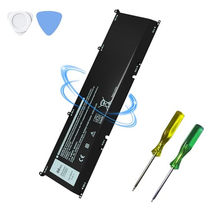 86Wh 69KF2 Laptop Battery Replacement for Dell G15 5510 5511 5515 5520 G16 7620 G7 7500 XPS 15 9500 9510 9520 9530 Alienware M15 R3 R4 R5 R6 R7 M16 R1 M17 R3 R4 Precision 5550 5560 11.4V Battery