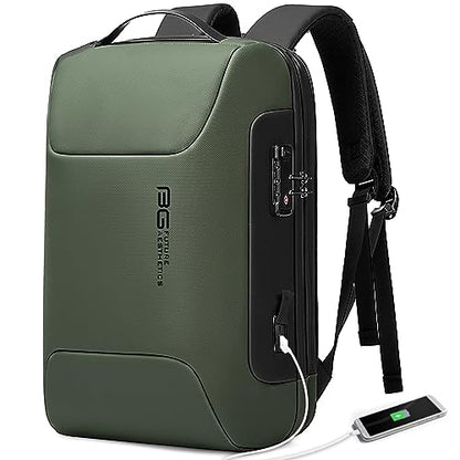 BANGE Tech Laptop Backpack for Men and Women - color: Green