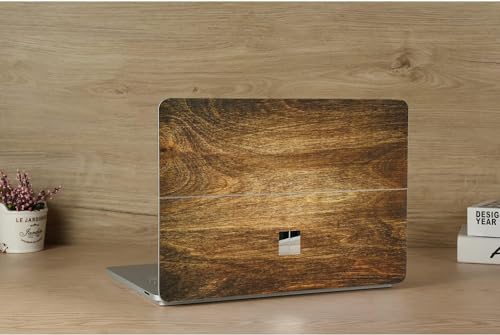 Ultra Thin Protective Cover Skin Decal Sticker for 2023 Microsoft Surface Laptop Studio 2, Easy Apply, Anti-Scratch, Residue Free Vinyl Skin [Wood Texture] - color: Wood Texture, size: Surface Laptop Studio 2