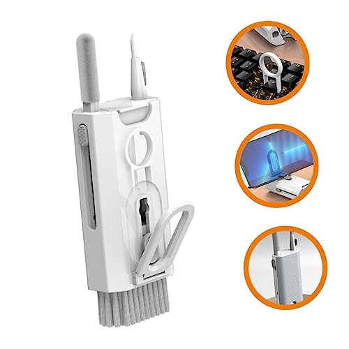 SUPVOX 8-in-1 Electronics Cleaning Kit Brush Multi-Functional Keyboard Laptop and Earphone Set for Home and Office Use