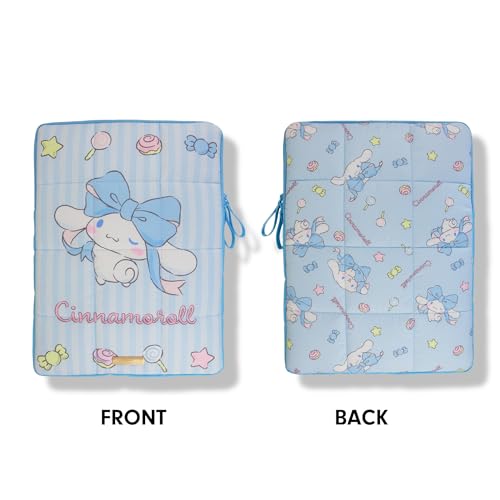Sonix x Sanrio | Puffy Laptop Sleeve | 15-16 Inch, Quilted Pillow Puffer Laptop Carrying Case, Computer Sleeve | Cinnamoroll Lovely Ribbons - color: Cinnamoroll Lovely Ribbons