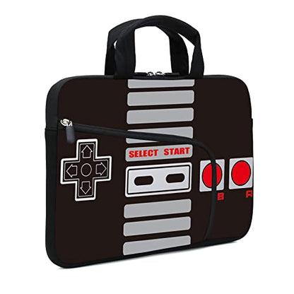 Laptop Sleeves 15 15.4 15.6 Chromebook Case Notebook Sleeve PC Messenger Bag Tablet Case Neoprene Handle Sleeve for Men Women, Two Pockets(RENTT - color: RENTT