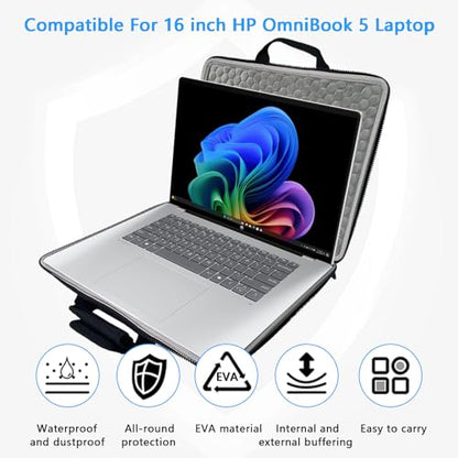 16inch Laptop Hard Case for 16 inch HP OmniBook 5 Laptop16