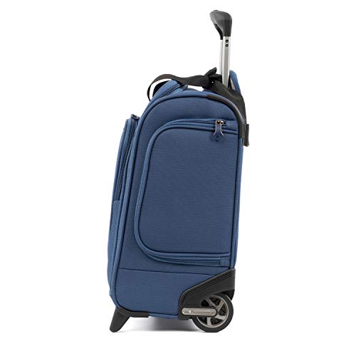 Travelpro Tourlite Softside 15-Inch Compact Carry-On, Upright 2 Wheel Bag, Lightweight Rolling Underseat, Blue - color: Blue