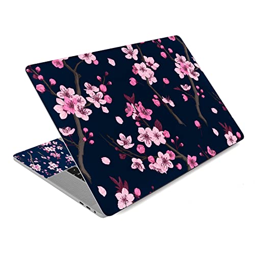 12 13 13.3 14 15.4 15.6 Inches Laptop Skin Sticker Decal Universal Netbook Skin Sticker | Need to Cut,Easy to Apply, Remove and Change Styles (Pink Plum Blossom) - color: Pink Plum Blossom