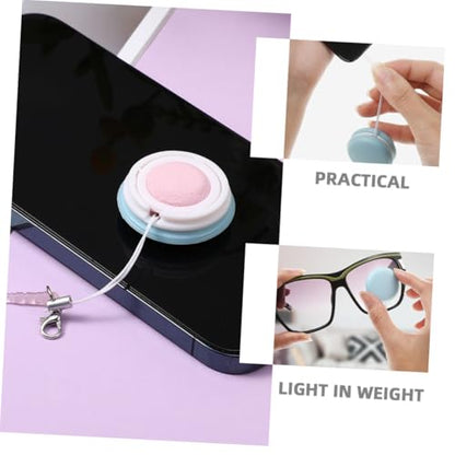 Multi-use Cleaning Tool 6 Pack Round Screen for Glasses Phone Camera Scratch-Free Dust-Free