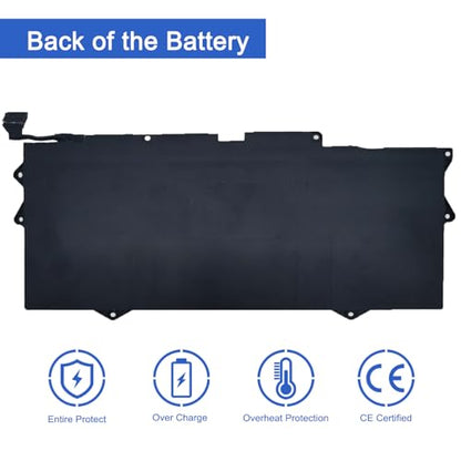 JOTACT YM15G 51Wh Laptop Battery Compatible with Dell XPS 13 9315 9315-C0NNP Series Notebook (Not for 9315 2-in-1) 0W6D4H W6D4H G9FHC 0G9FHC 11.55V 4191mAh - size: 9.93*3.34*0.23 inch YM15G