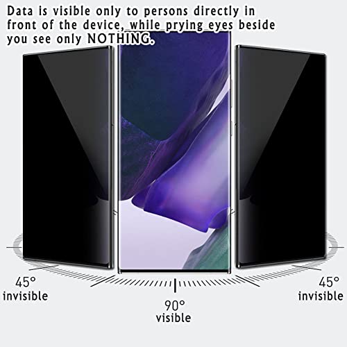 Privacy Screen Protector, compatible with Panasonic Toughbook FZ-55 MK2 rugged laptop 14In Anti Spy Film Protectors Sticker [ Not Tempered Glass ], Black