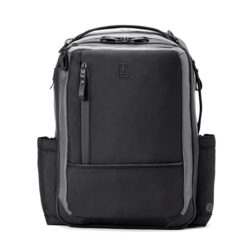 Travelpro Altitude Slim Expandable Travel Laptop Backpack 20-24L, 16 Inch - color: Falcon Grey