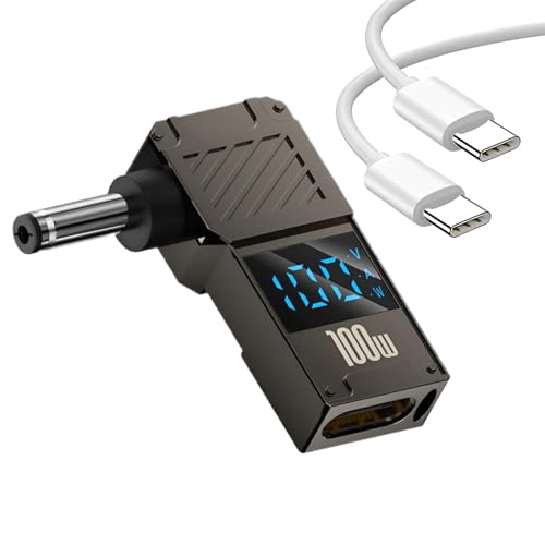 100W PD Power Charger Connector Tip (4.0 x 1.35mm for Asus) with 100W/5A USB C Cable (1.5M)