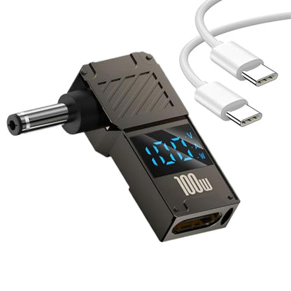 100W PD Power Charger Connector Tip (4.0 x 1.35mm for Asus) with 100W/5A USB C Cable (1.5M)