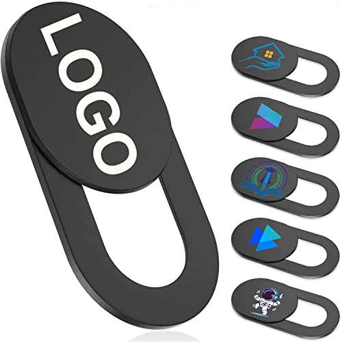Custom Bulk Laptop Camera Cover Slide Personalized Webcam Cover with Logo Text for Computer Phone MacBook Privacy Protection Promotion Items Gift (Shape 2) - 100PCS - size: Shape 2