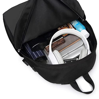 EMS Travel Laptop Backpack Anti-Theft Bag with USB Charging Port 17 Inch Computer Business Backpacks for Women Men Work College Gift,Casual Daypack