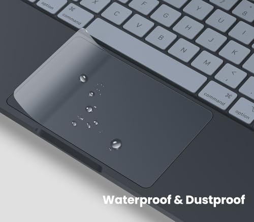 [2PCS] MacBook Neo 13" Trackpad Protector Cover Skin for 2026 Apple MacBook Neo 13 Inch with A18 Pro Chip Model A3404 Touch Pad Cover Anti-Scratch Waterproof Trackpad Skin Accessories, Clear - size: 2026 MacBook Neo 13" A3404