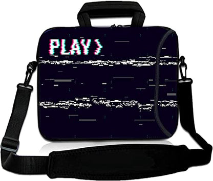 Messenger Bag Carrying Case Sleeve with Handle Accessory Pocket Fits Laptops/Notebook/ebooks/Kids tablet/ipad (11-13.3 inch, PLAYS) - color: Plays, size: 11-13.3 inch