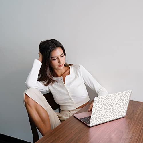 Funut for MacBook Air 13 inch Case 2022 2021 2020 2019 2018 Release M1 A2337 A2179 A1932 with Touch ID, M1 MacBook Air 13.3 Case Plastic Hard Shell Protective Cover & Keyboard Cover, Leopard Print - color: #Leopard Print, size: Mac Air 13" 2018-2022(A1932