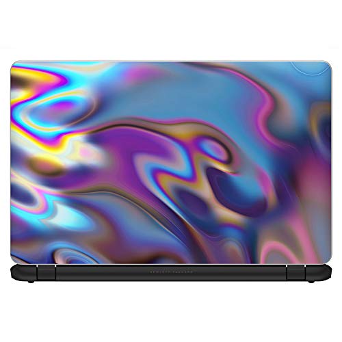 It's A Skin 15.6 inch Laptop Notebook Skin Vinyl Sticker Cover Decal Universal fit for 15.6" (May Require Trimming) HP Lenovo Apple Mac Dell Compaq Asus Acer/Opalescent Resin Marble Oil Slick