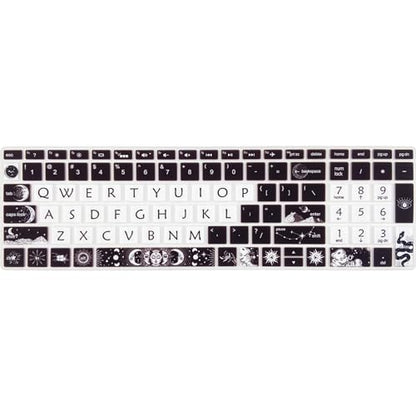 Cute Keyboard Cover for 15.6’’ HP Laptop 15-dw 15-dy 15-ef 15-da/db/bs 15-dy5033dx 15-dw0083wm 15-ef2126wm 15-da0014dx, Envy x360 15m-dr/ds 17-bs/bw, Pavilion 15-cs/cc, Sun and Moon - color: Sun and Moon