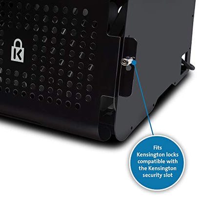 Kensington Universal Tablet and Laptop AC Lock & Charge Station (K62880NA) and Master Lock Combination Lock
