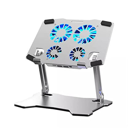 Tablet PC Cooling Adjustable Aluminum Stand Laptop Portable Accessories Cooler