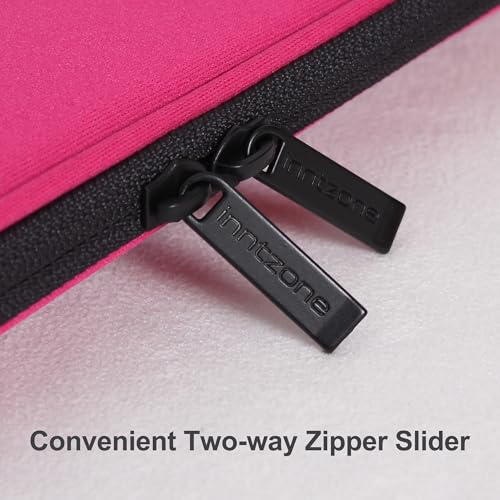 Laptop Sleeve 16 Inch Foldable Slim Case Lightweight Bag Notebook Computer Carrying Flip Cover (Pink) - color: Pink, size: 16 Inch