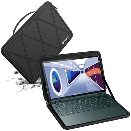 Smatree M42A Hard Protective 13 inch Laptop Sleeve Case for Lenovo | Compatible for Lenovo Thinkpad L13 gen5/4/3, for Thinkpad L13 Yoga gen 4/3, for Yoga 6 Gen 8/7 (X8036) - color: Black, size: 13 inch/M42A/Size:32*23.3cm