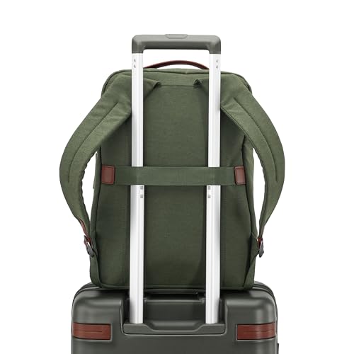 Samsonite Virtuosa Carry-On Travel Backpack with Padded Laptop Sleeve, Pine Green - color: Pine Green