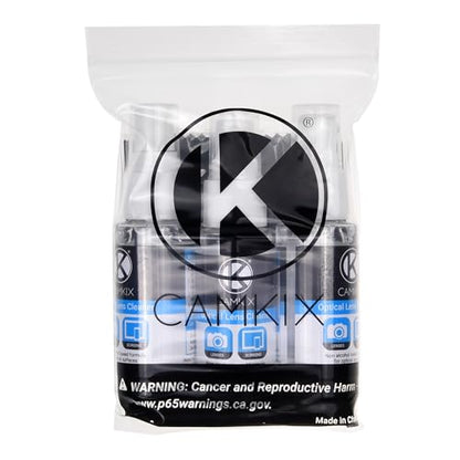 Lens and Screen Cleaning Kit - 3X Cleaning Spray, 3X Microfiber Cloth - Perfect to Clean The Lens of Your DSLR Camera (3 Bottles) - color: 3 Bottles