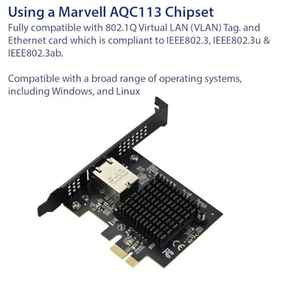 Single Port 10 Gigabit Ethernet PCI-e x1 Network Card - size: 1-Port 10G x1, style: 10 Gigabit